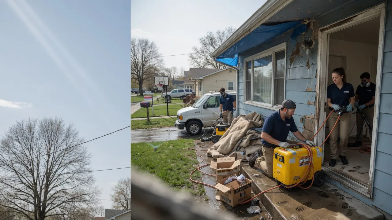 Basement Flood Cleanup in Roulette, PA near me